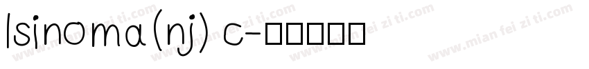 lsinoma(nj) c字体转换